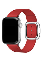 Apple Watch Uyumlu Radius Deri Loop Kordon Alizarin