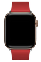 Apple Watch Uyumlu Radius Deri Loop Kordon Alizarin
