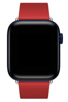 Apple Watch Uyumlu Radius Deri Loop Kordon Alizarin