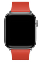 Apple Watch Uyumlu Radius Deri Loop Kordon Coral