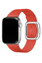 Apple Watch Uyumlu Radius Deri Loop Kordon Coral
