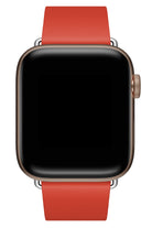 Apple Watch Uyumlu Radius Deri Loop Kordon Coral