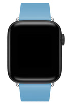 Apple Watch Uyumlu Radius Deri Loop Kordon Cyan