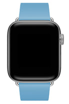 Apple Watch Uyumlu Radius Deri Loop Kordon Cyan