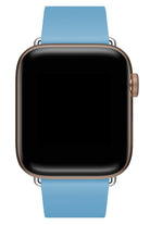 Apple Watch Uyumlu Radius Deri Loop Kordon Cyan