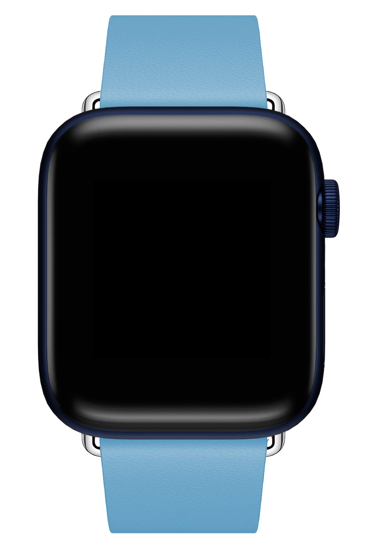 Apple Watch Uyumlu Radius Deri Loop Kordon Cyan