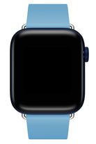 Apple Watch Uyumlu Radius Deri Loop Kordon Cyan