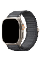 Apple Watch Uyumlu Round Pipe Kordon Obsidian Frost