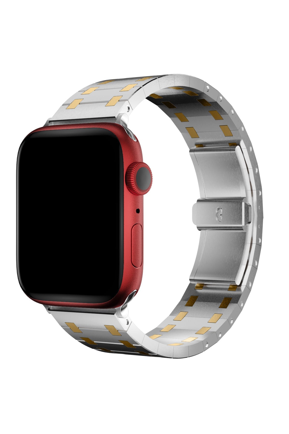 Apple Watch Uyumlu Royal Edition Çelik Kordon Fossi
