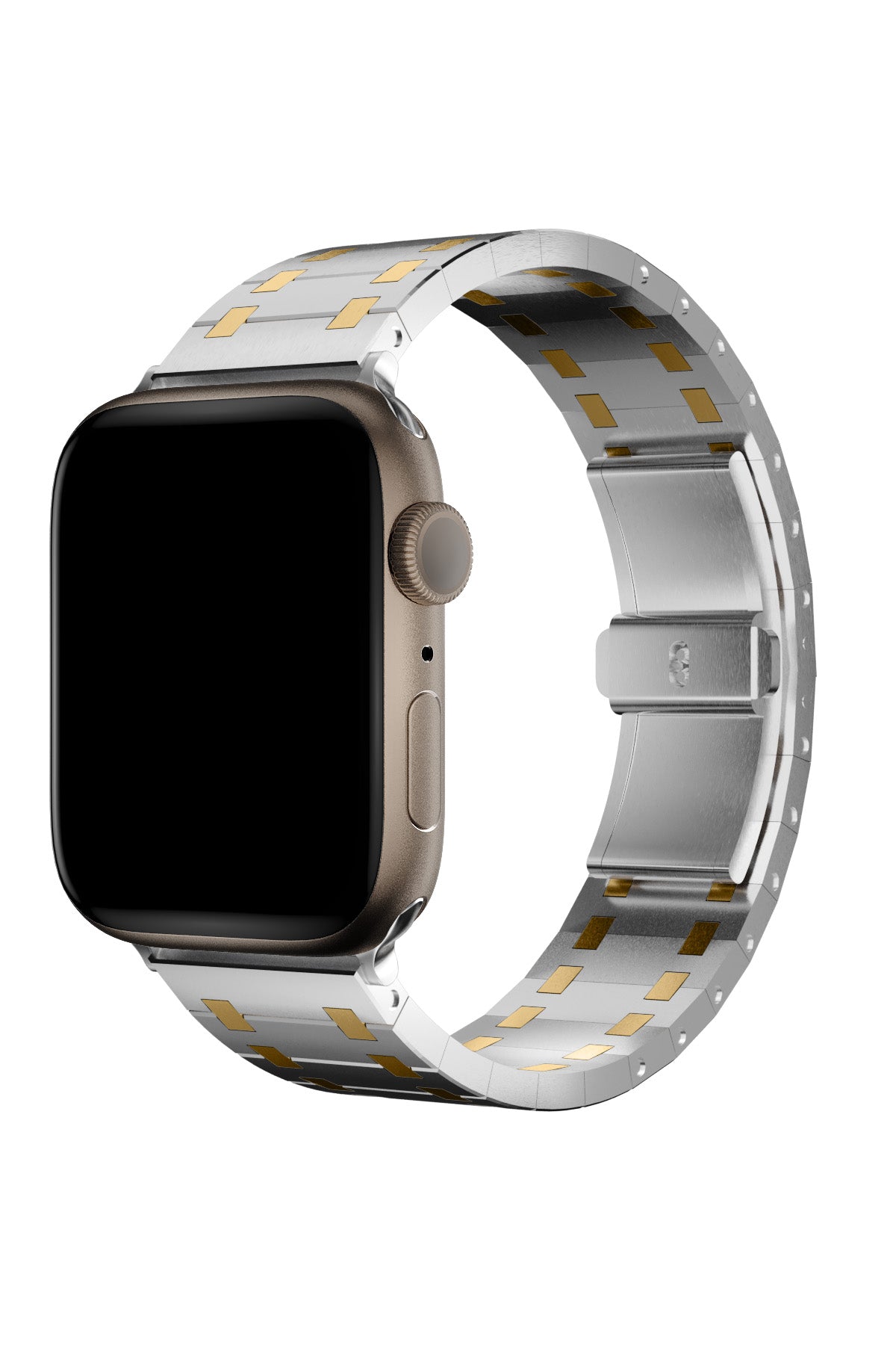 Apple Watch Uyumlu Royal Edition Çelik Kordon Fossi