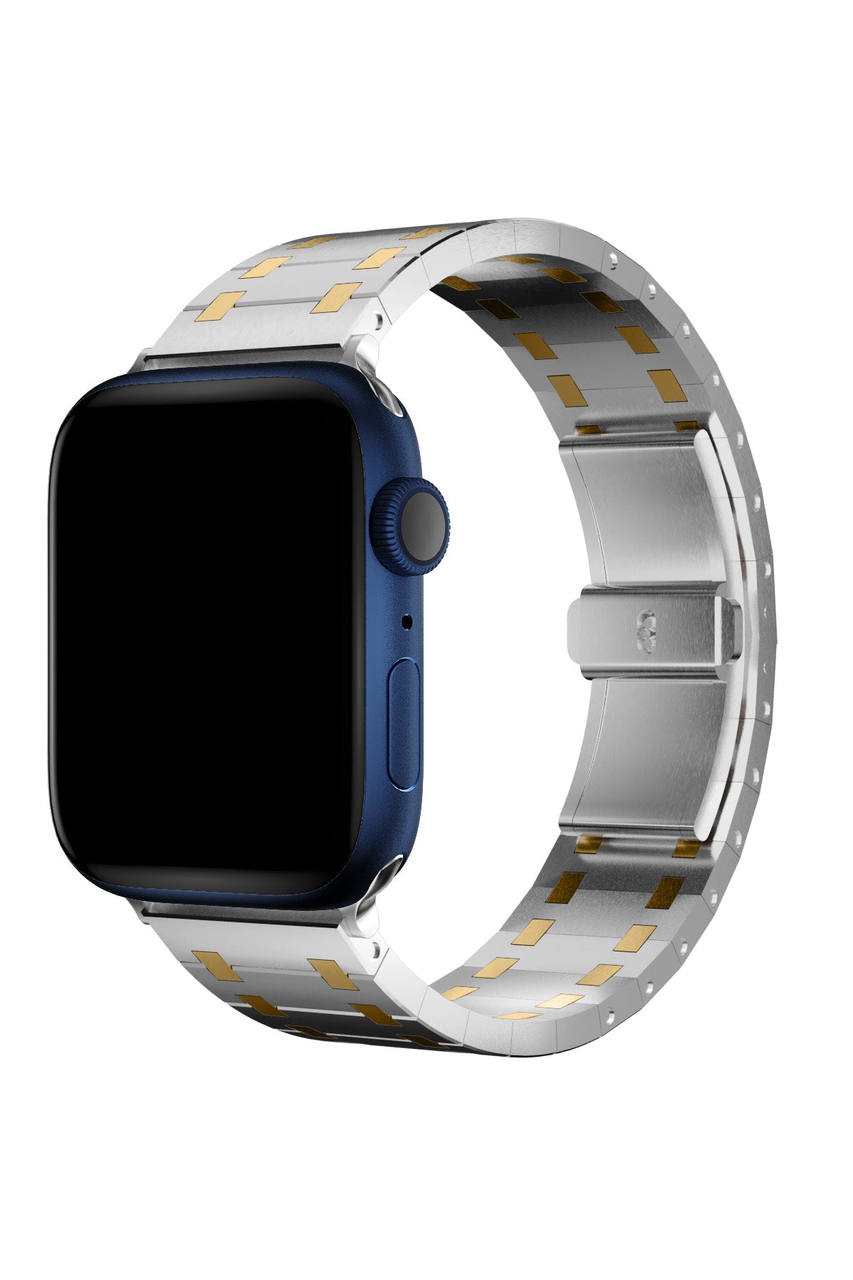 Apple Watch Uyumlu Royal Edition Çelik Kordon Fossi