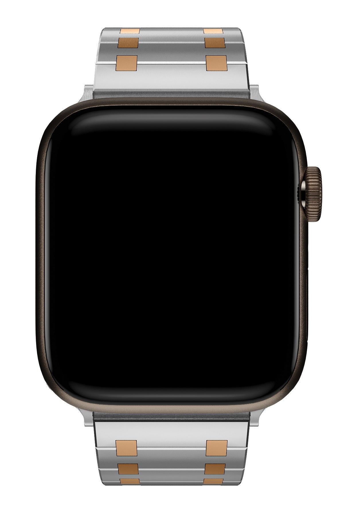 Apple Watch Uyumlu Royal Edition Çelik Kordon Roz