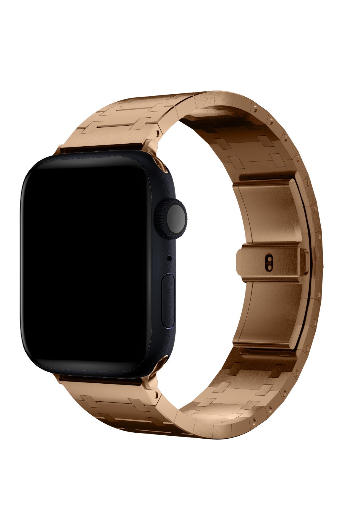 Apple Watch Uyumlu Royal Edition Çelik Kordon Tearose