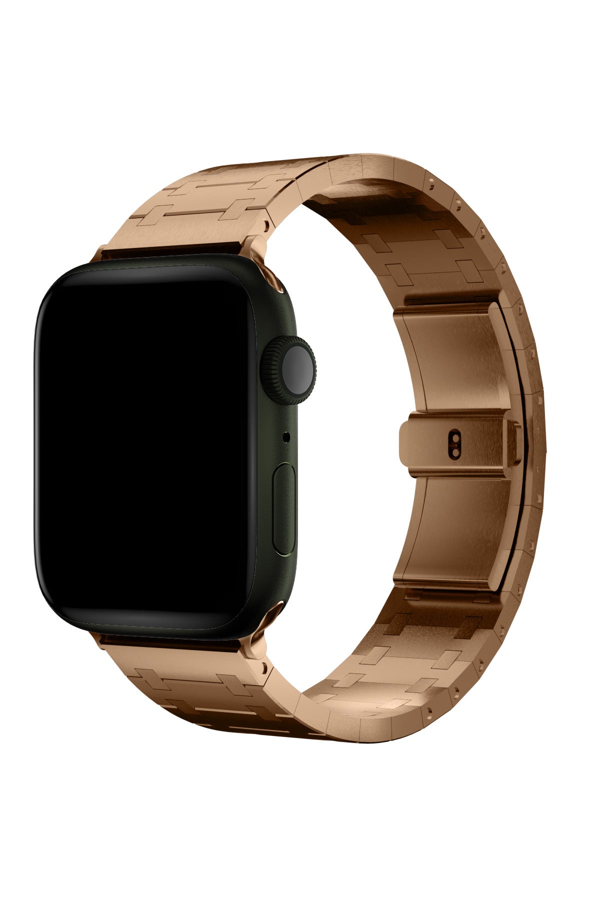 Apple Watch Uyumlu Royal Edition Çelik Kordon Tearose