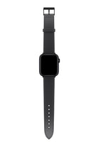 Apple Watch Uyumlu Saffiano Deri Kordon Nickel