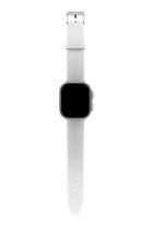 Apple Watch Uyumlu Saffiano Deri Kordon White
