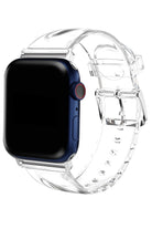 Apple Watch Uyumlu Şeffaf Silikon Kordon Shadow