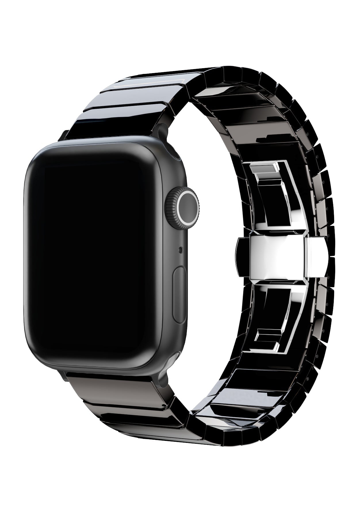 Apple Watch Uyumlu Seramik Loop Kordon Siyah