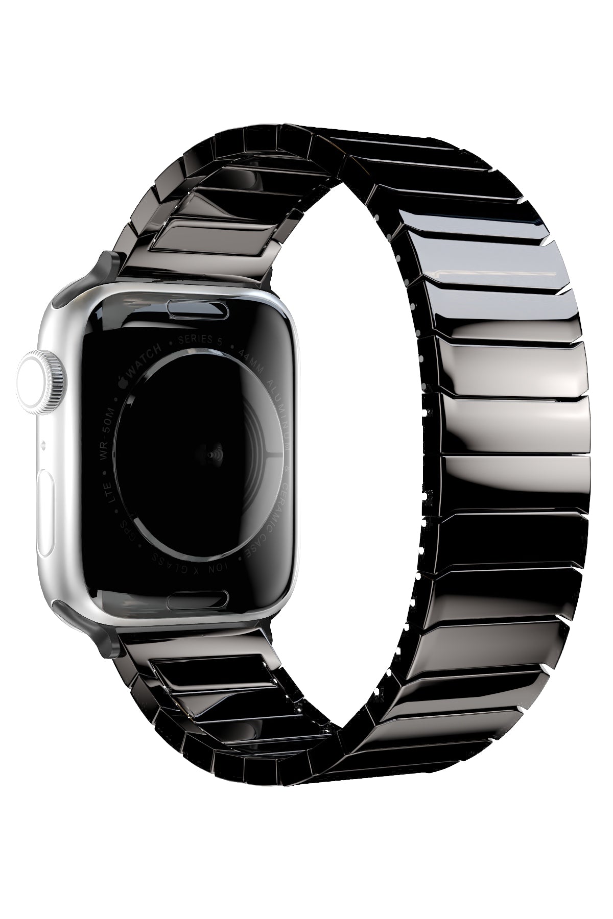 Apple Watch Uyumlu Seramik Loop Kordon Siyah