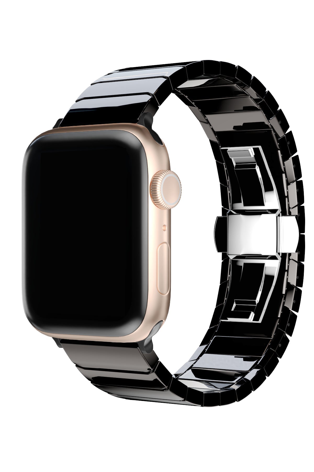 Apple Watch Uyumlu Seramik Loop Kordon Siyah