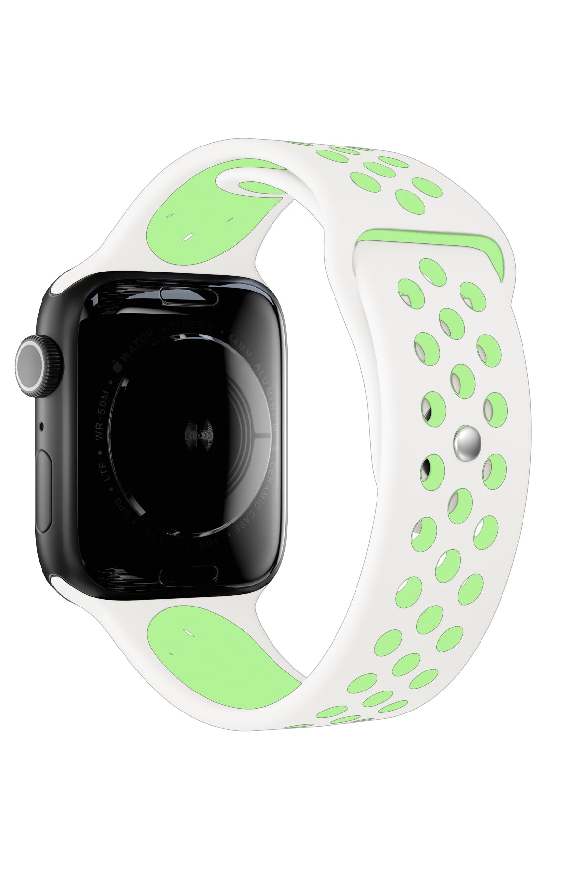 Apple Watch Uyumlu Silikon Delikli Spor Kordon Minty