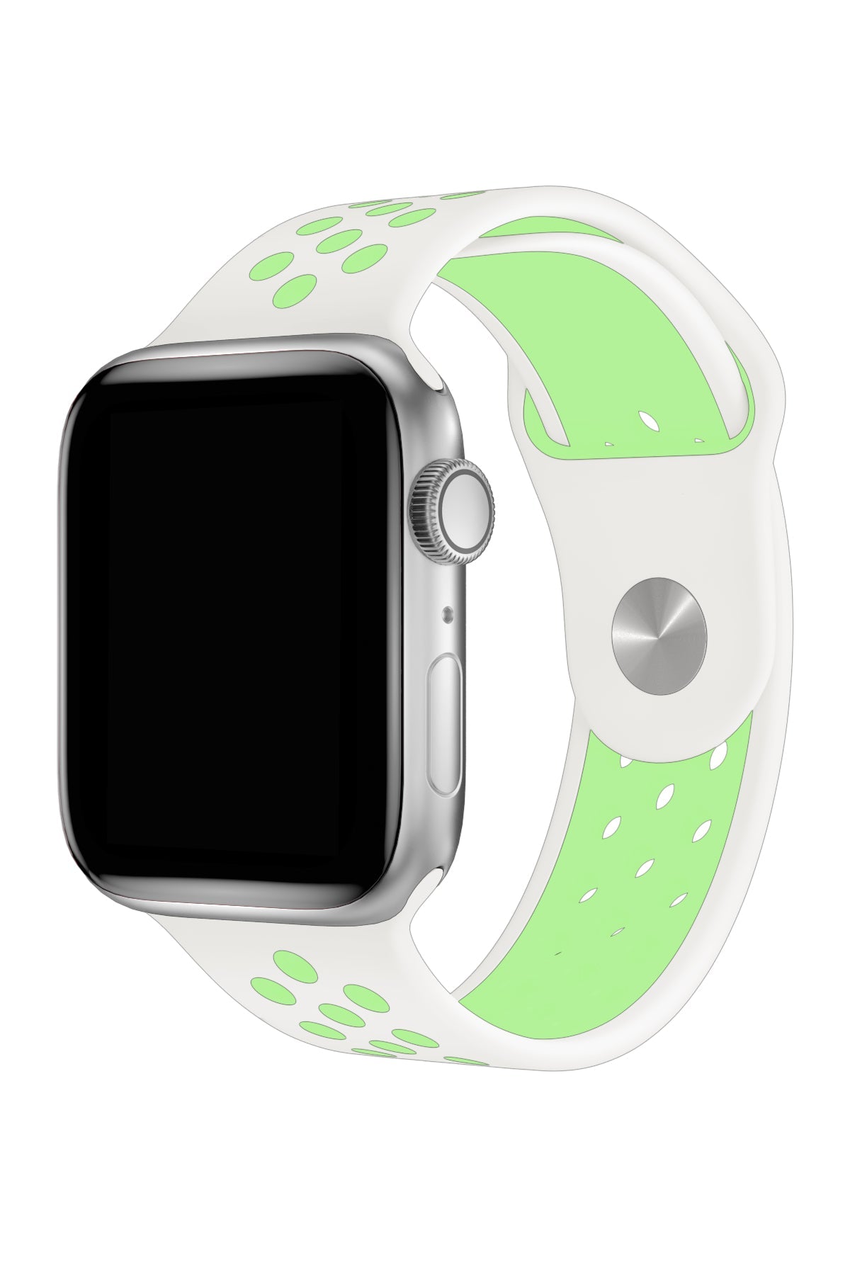 Apple Watch Uyumlu Silikon Delikli Spor Kordon Minty