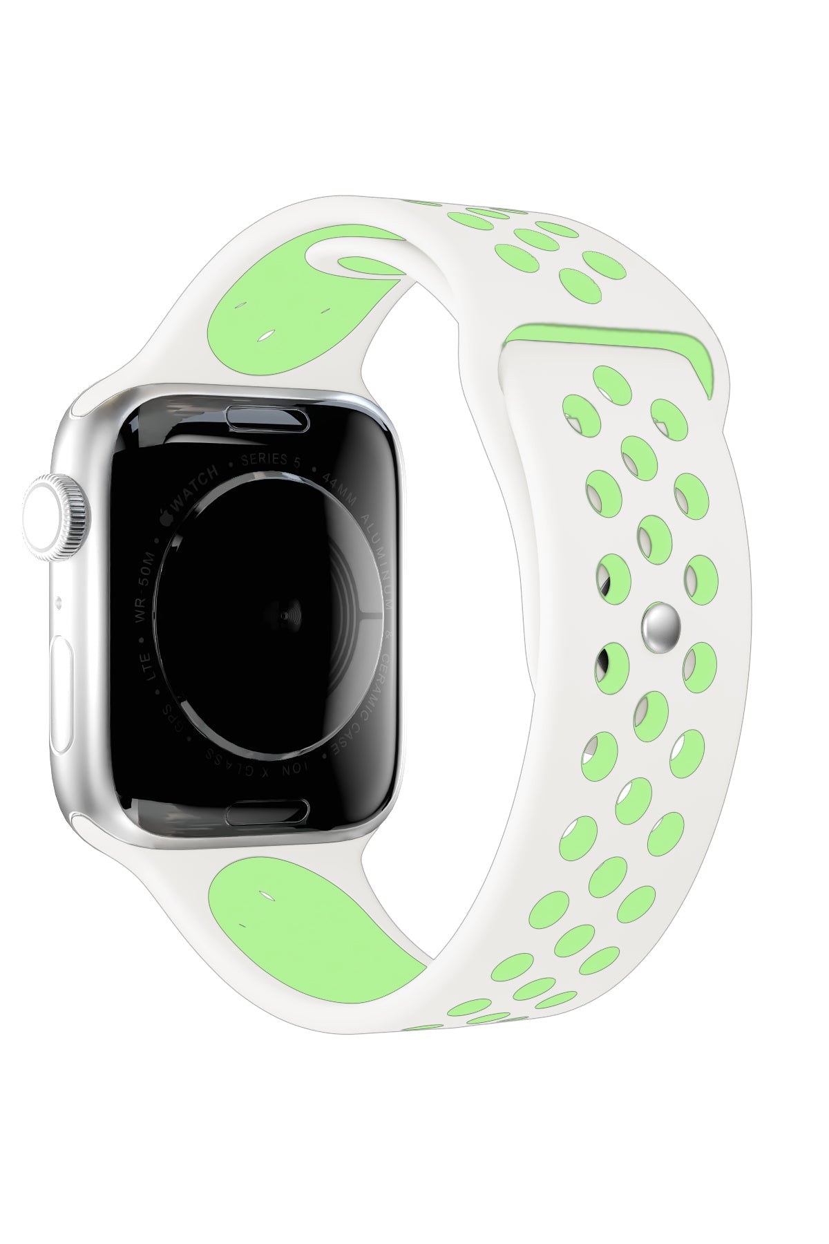 Apple Watch Uyumlu Silikon Delikli Spor Kordon Minty