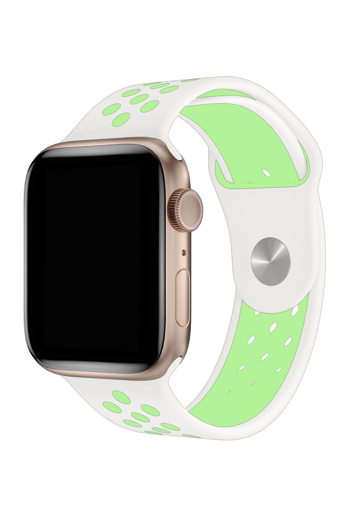 Apple Watch Uyumlu Silikon Delikli Spor Kordon Minty
