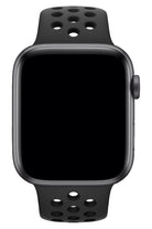 Apple Watch Uyumlu Silikon Delikli Spor Kordon Petrol Siyah