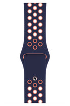 Apple Watch Uyumlu Silikon Delikli Spor Kordon Pinkish