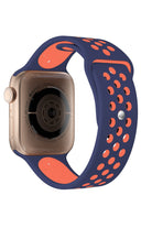 Apple Watch Uyumlu Silikon Delikli Spor Kordon Pinkish