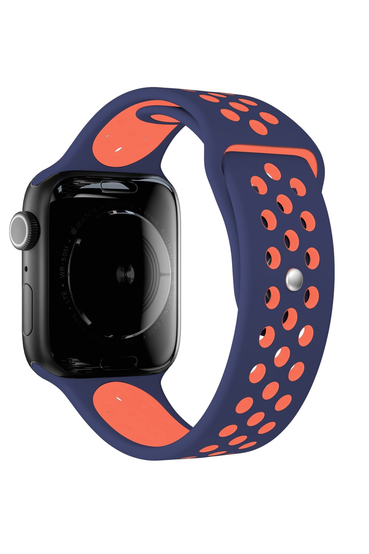 Apple Watch Uyumlu Silikon Delikli Spor Kordon Pinkish
