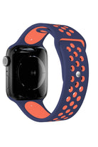 Apple Watch Uyumlu Silikon Delikli Spor Kordon Pinkish