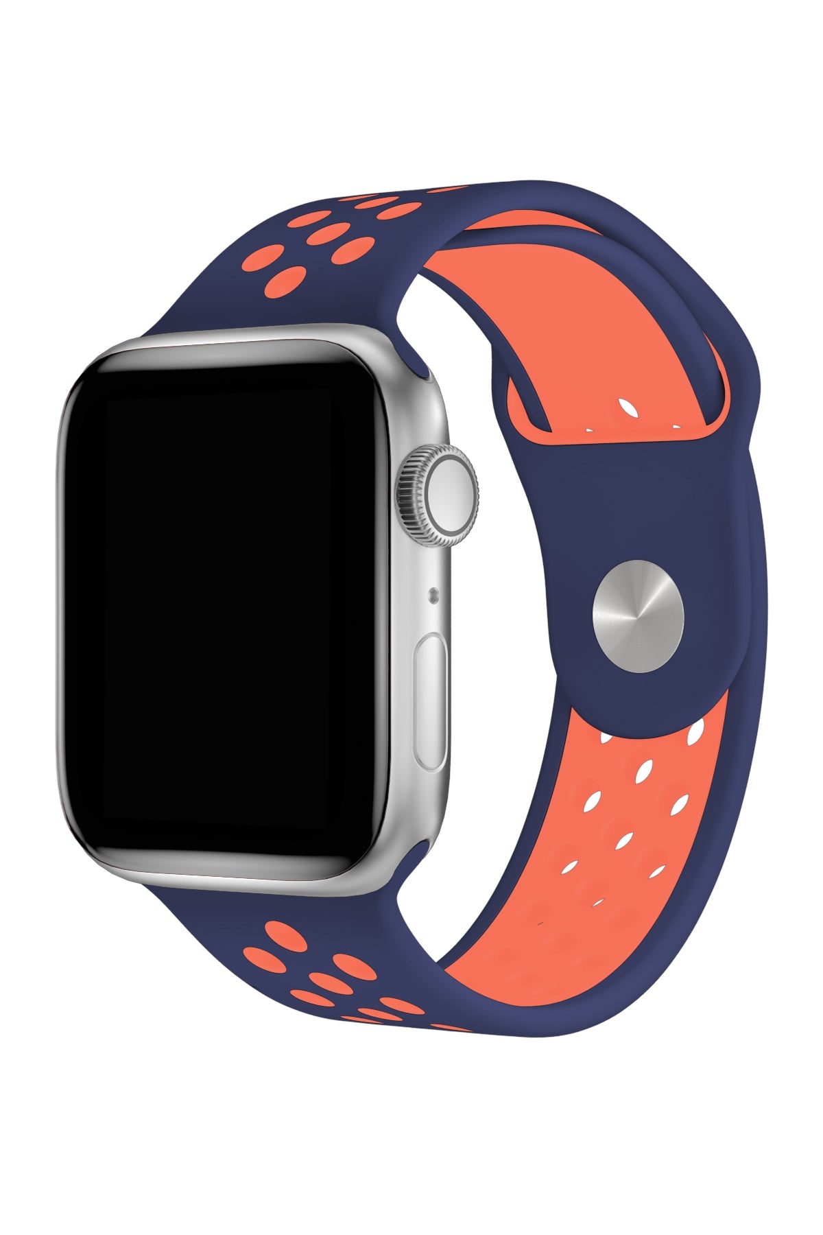 Apple Watch Uyumlu Silikon Delikli Spor Kordon Pinkish