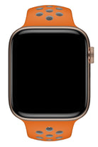 Apple Watch Uyumlu Silikon Delikli Spor Kordon Pumpkin