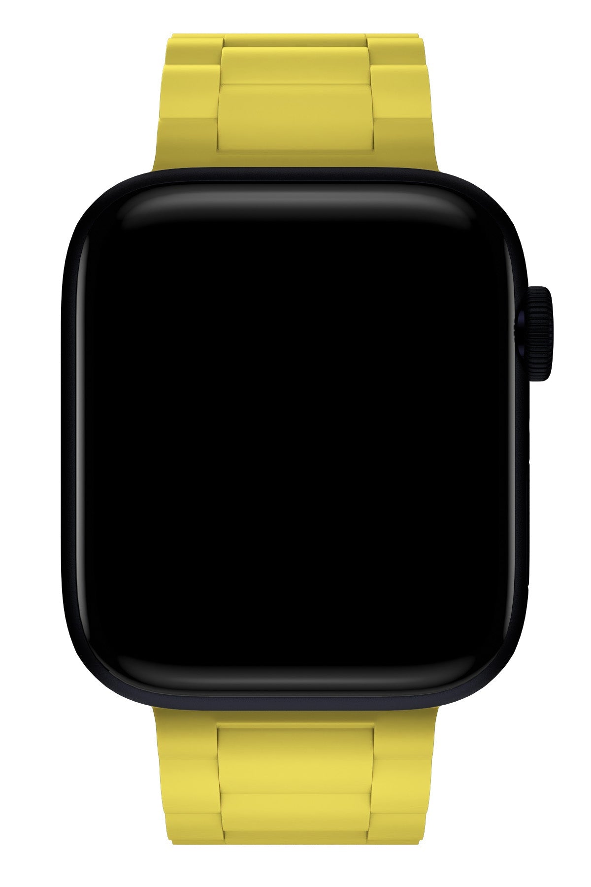 Apple Watch Uyumlu Soft Buckle Silikon Kordon Yellow Tan