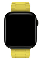 Apple Watch Uyumlu Soft Buckle Silikon Kordon Yellow Tan