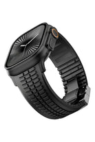 Apple Watch / Ultra Uyumlu Aqualink Kordon Monolith Siyah Toka
