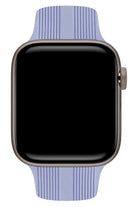 Apple Watch Uyumlu Silikon Line Loop Kordon Lavender