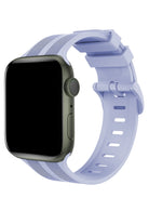 Apple Watch Uyumlu Silikon Line Loop Kordon Lavender