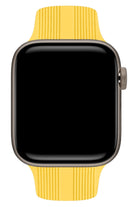 Apple Watch Uyumlu Silikon Line Loop Kordon Mellow
