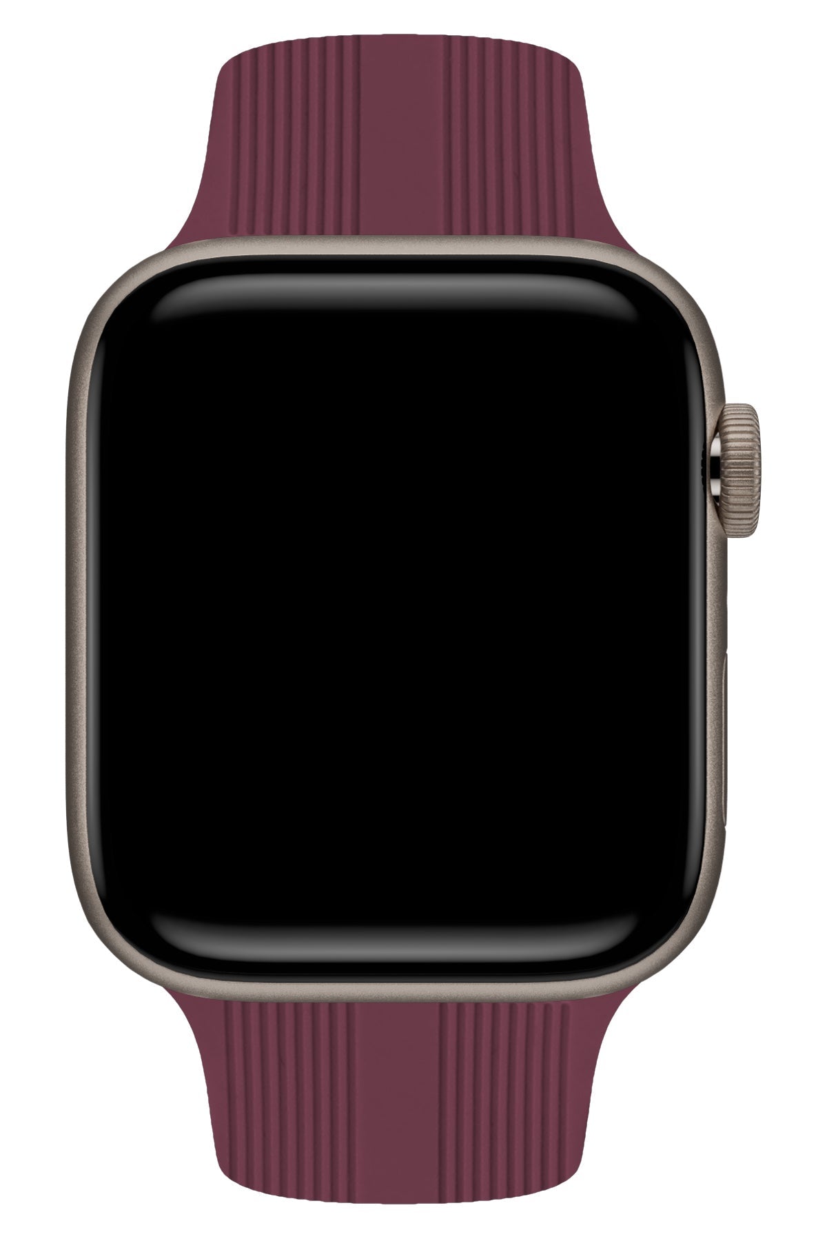 Apple Watch Uyumlu Silikon Line Loop Kordon Mulberry