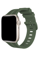 Apple Watch Uyumlu Silikon Line Loop Kordon Reseda