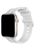 Apple Watch Uyumlu Silikon Line Loop Kordon Snow