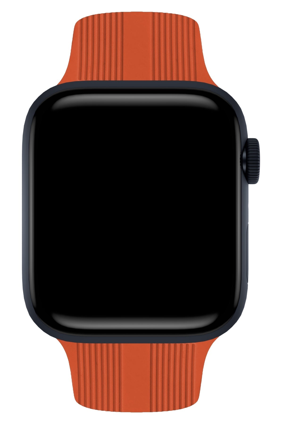 Apple Watch Uyumlu Silikon Line Loop Kordon Tangelo