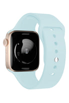 Apple Watch Uyumlu Silikon Spor Kordon Alice Mavi