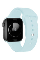 Apple Watch Uyumlu Silikon Spor Kordon Alice Mavi