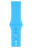 Apple Watch Uyumlu Silikon Spor Kordon Bebek Mavi