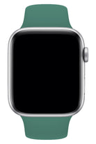 Apple Watch Uyumlu Silikon Spor Kordon Çam Yeşili