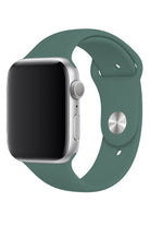 Apple Watch Uyumlu Silikon Spor Kordon Çam Yeşili